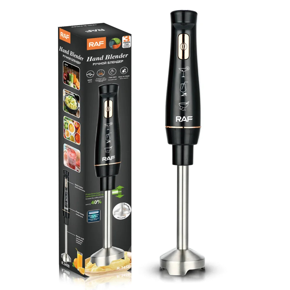Mixeur Plongeant Portable en Acier Inoxydable 🥤