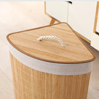 panier à linge avec couvercle

