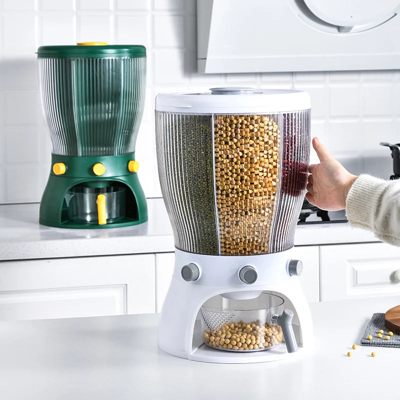 Distributeur de Stockage de Cuisine en Plastique 🌿
