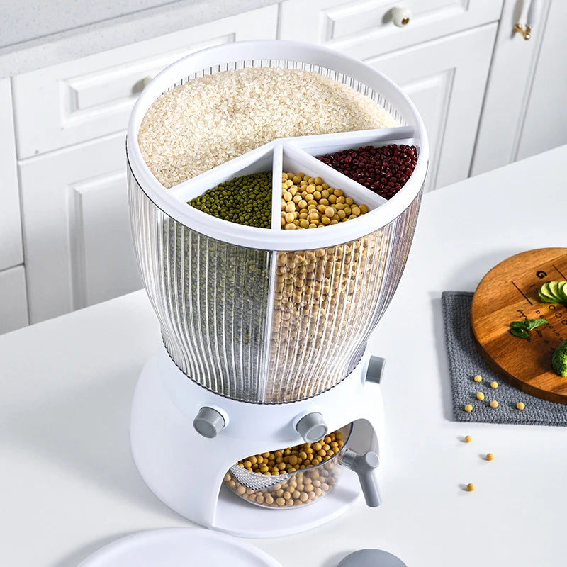Distributeur de Stockage de Cuisine en Plastique 🌿