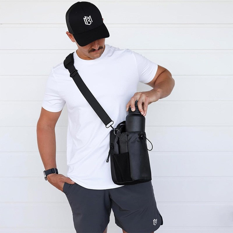 Sac Magnétique Gym – Bouteille & Téléphone