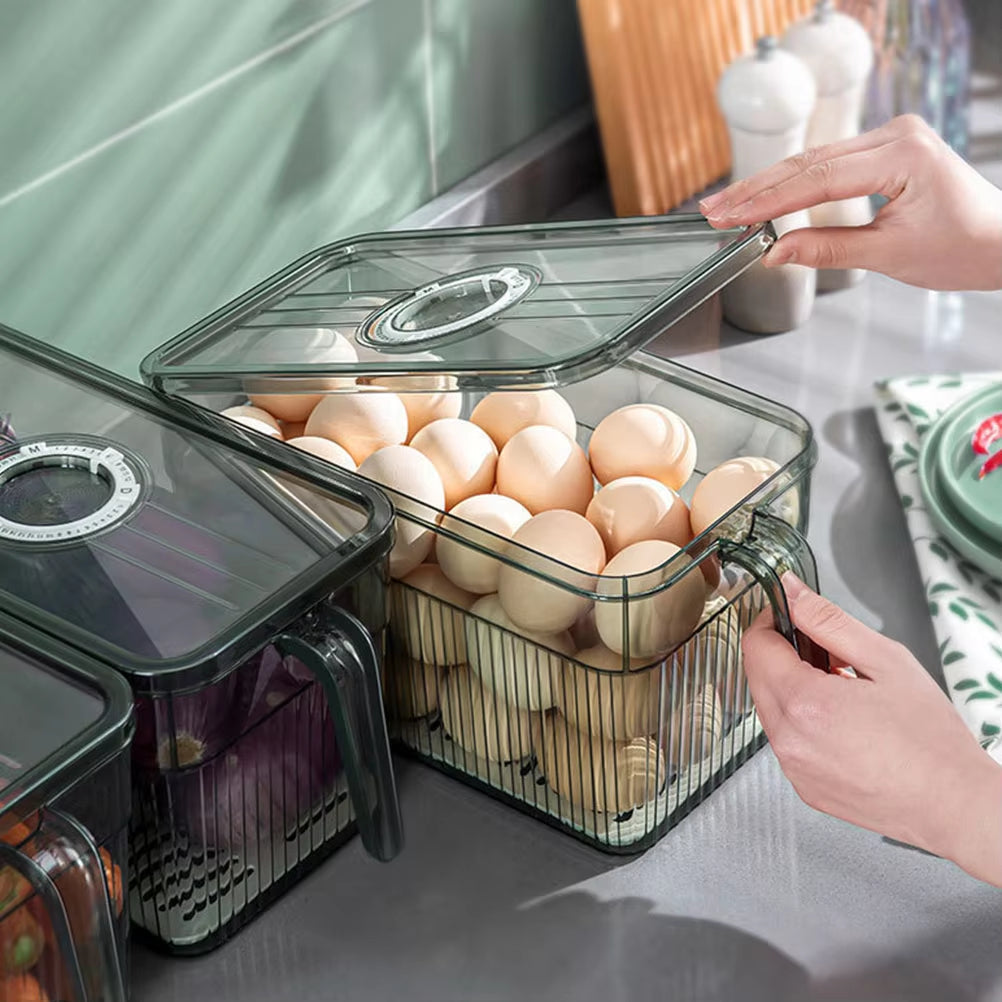 boîtes de rangement réfrigérateur