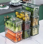 boîtes de rangement réfrigérateur