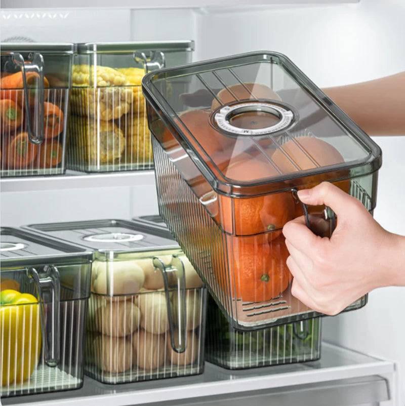boîtes de rangement réfrigérateur