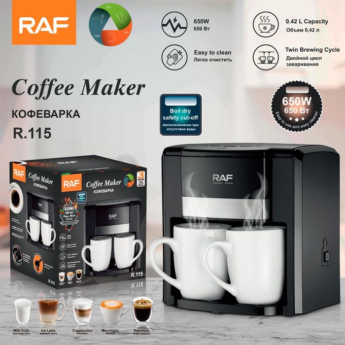 cafetière électrique double tasse