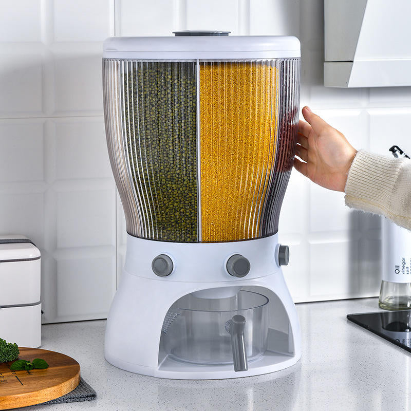 Distributeur de Stockage de Cuisine en Plastique 🌿