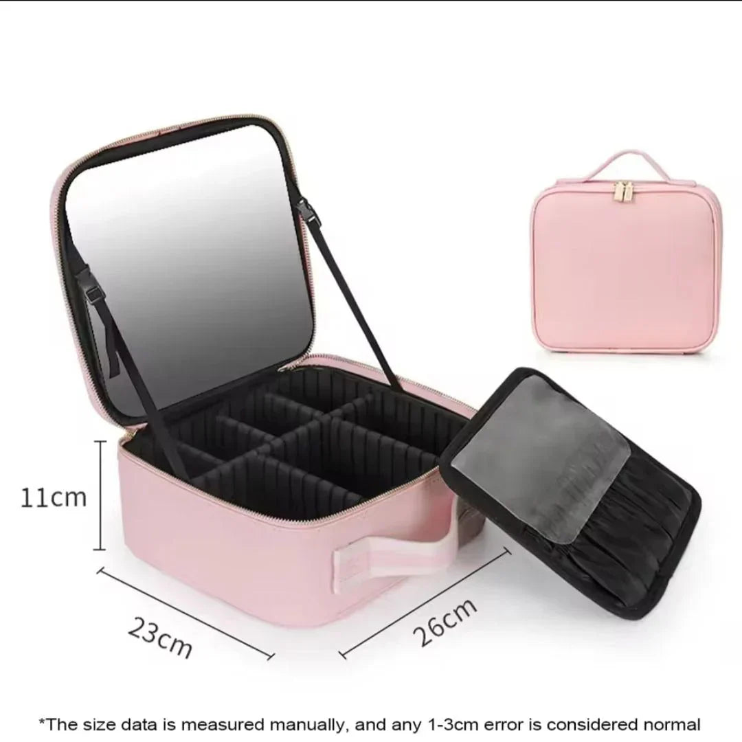 Sac Vanity avec Miroir Lumineux