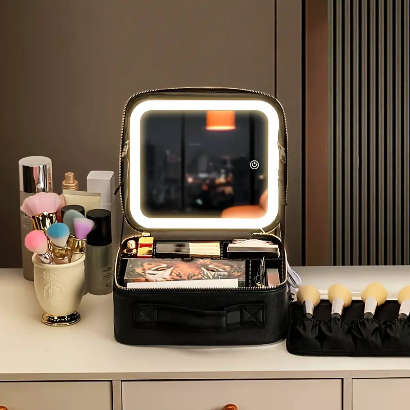 Sac Vanity avec Miroir Lumineux