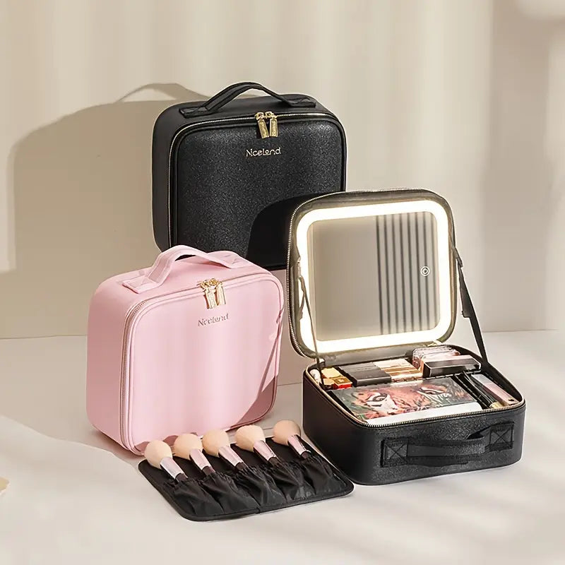 Sac Vanity avec Miroir Lumineux