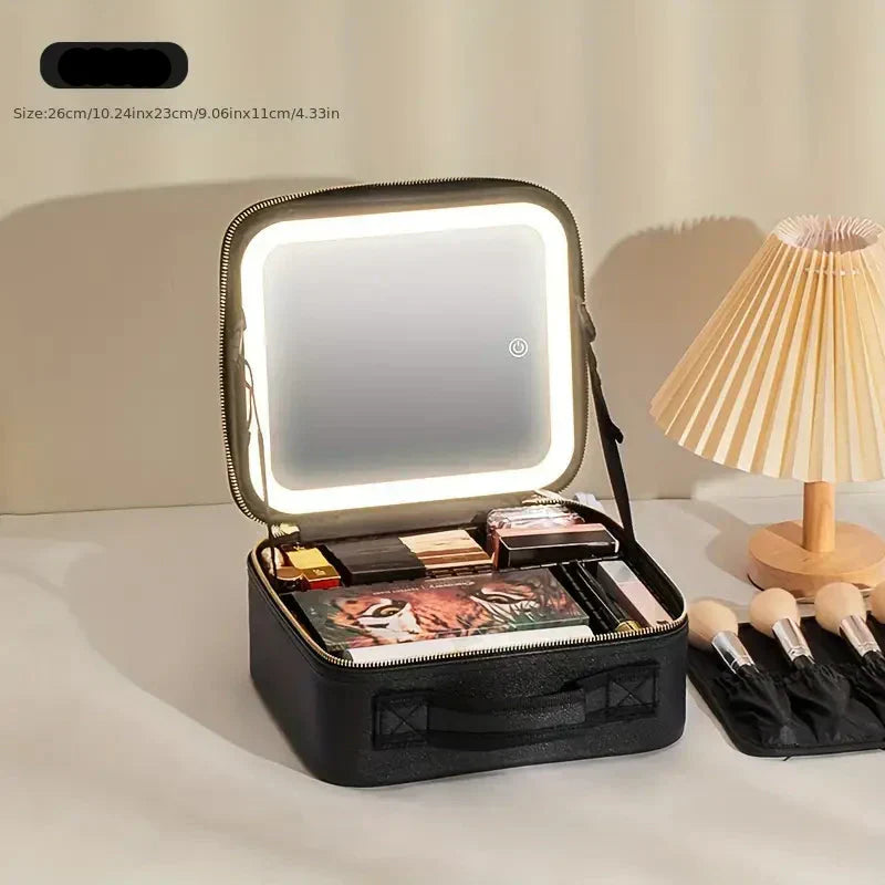 Sac Vanity avec Miroir Lumineux